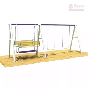 Large swing for family and 2 kids separately from Ebaza Gardens