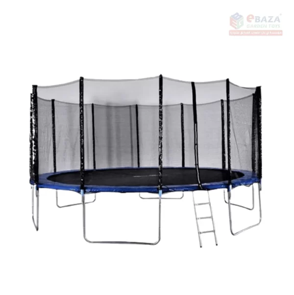 Ebaza Garden Toys: 10ft Large Outdoor Trampoline with Safety Net