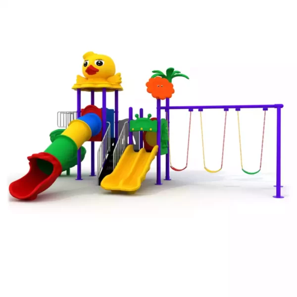 Playground Slide and Swing Set | Outdoor Fun | Ebaza Riyadh